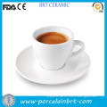 Cappuccino or espresso porcelain Coffee Cup and saucer                
                                    Quality Assured